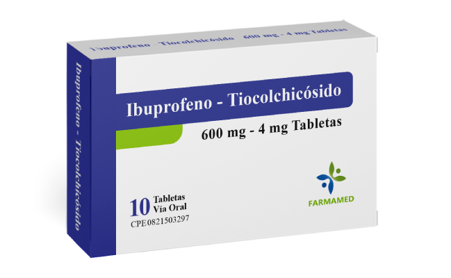 Ibuprofeno -Tiocolchicósido